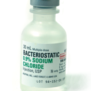 Bacteriostatic Saline 30 ml